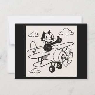Pilot Cat Briefkaart