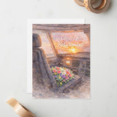 Pilot Cleared for Retirement  Notitiekaartje (Voorkant / Achterkant in situ)