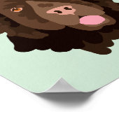 Pilot Dog Portrait Poster (Hoek)