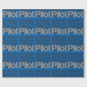 Pilot Extraordinaire Cadeaupapier (Vlak)