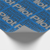 Pilot Extraordinaire Cadeaupapier (Hoek)