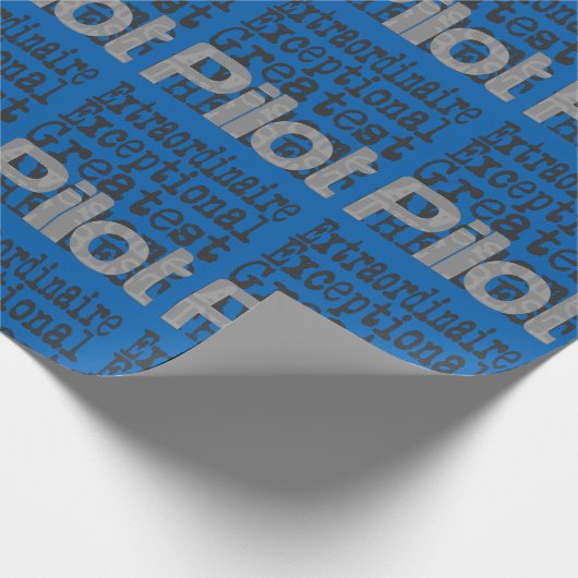 Pilot Extraordinaire Cadeaupapier (Hoek)