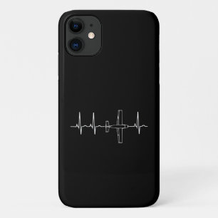  Pilot Flying Sky Heart Gift Case-Mate iPhone Case