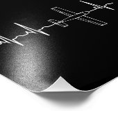  Pilot Flying Sky Heart Gift Foto Afdruk (Hoek)