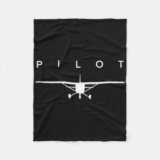 Pilot For New Pilot - New Pilot Tee Shirt - Airpla Fleece Deken