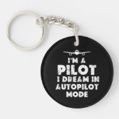 Pilot Funny Sleutelhanger (Voorkant)