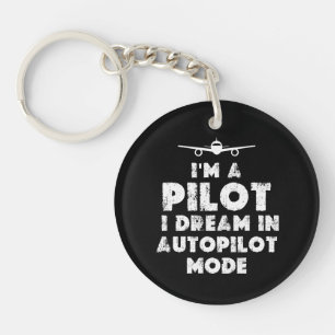 Pilot Funny Sleutelhanger
