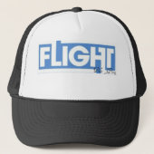Pilot Gang "FLIGHT" momentopname Trucker Pet (Voorkant)