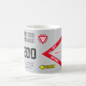 Pilot Gift Idee: Fighter Jet Koffiemok (Center)