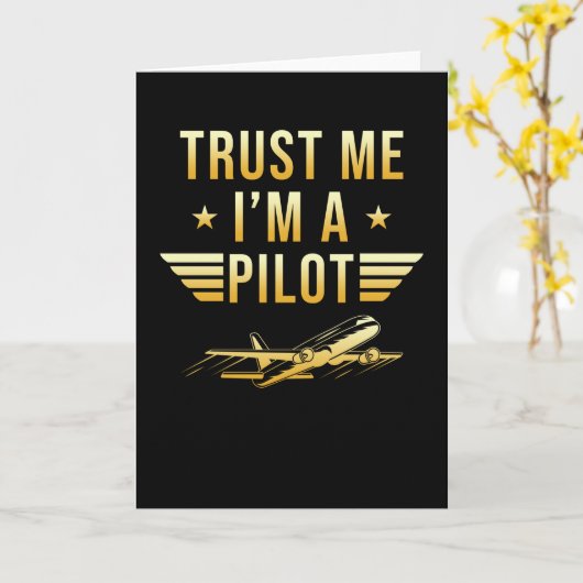 Pilot Gift Kaart (Gele Bloem)