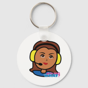 Pilot Girl Sleutelhanger