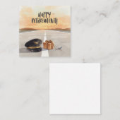 Pilot  Happy retirement Notitiekaartje (Voorkant / Achterkant)