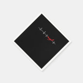 Pilot Heartbeat Aviator Flight Engineers Airplane  Servet (Hoek)