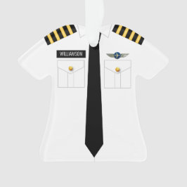 Pilot Kapitein Profession Ornament