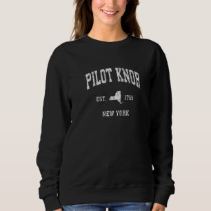 Pilot Knob New York Ny Vintage Atletische Sporten Trui