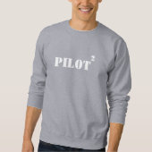 Pilot Lettertype, Cool Eenvoudige Luchtvaart Trui (Voorkant)