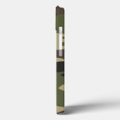 Pilot Lettertype & Militaire Vliegtuigcamouflage Case-Mate iPhone Case (Achterkant / Links)