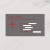 Pilot Micro CV Visitekaartje (Voorkant)