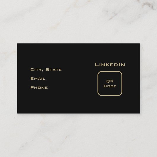 Pilot Micro CV Visitekaartje (Achterkant)