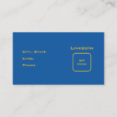 Pilot Micro CV Visitekaartje (Achterkant)