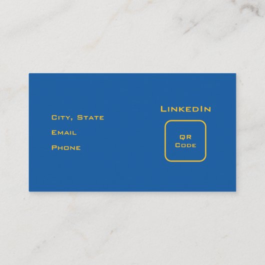 Pilot Micro CV Visitekaartje (Achterkant)