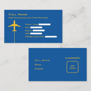 Pilot Micro CV Visitekaartje