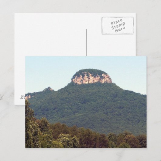 Pilot Mountain Briefkaart (Voorkant / Achterkant)