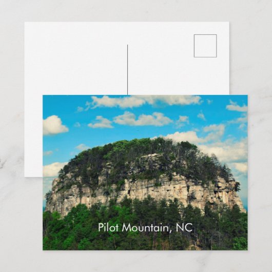Pilot Mountain, NC-Briefkaart Briefkaart (Voorkant / Achterkant)