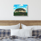 Pilot Mountain, NC Canvas (Insitu (Slaapkamer))