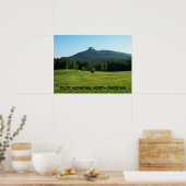 PILOT MOUNTAIN, NOORD CAROLINA POSTER (Keuken)