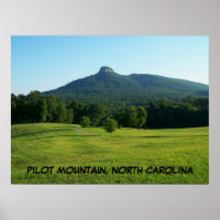 PILOT MOUNTAIN, NOORD CAROLINA
