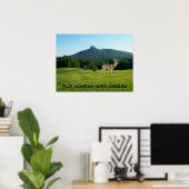 PILOT MOUNTAIN, NOORD CAROLINA POSTER (Thuiskantoor)
