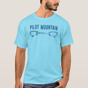 Pilot Mountain North Carolina Klimmen Quickdraw T-shirt