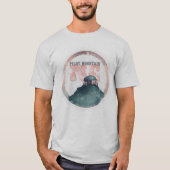 Pilot Mountain North Carolina State Park Hiker T-shirt (Voorkant)