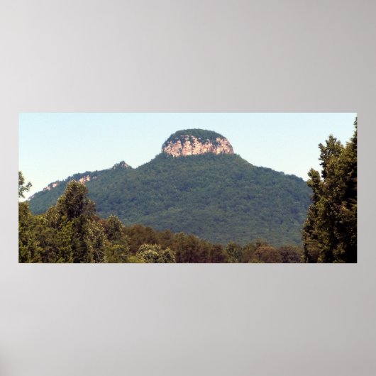 Pilot Mountain Poster (Voorkant)