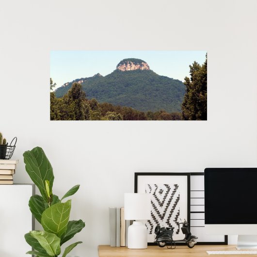 Pilot Mountain Poster (Thuiskantoor)