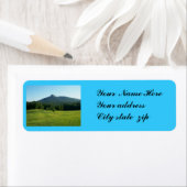 PILOT MOUNTAIN,- RETOURADRESLABELS ETIKET (Insitu)