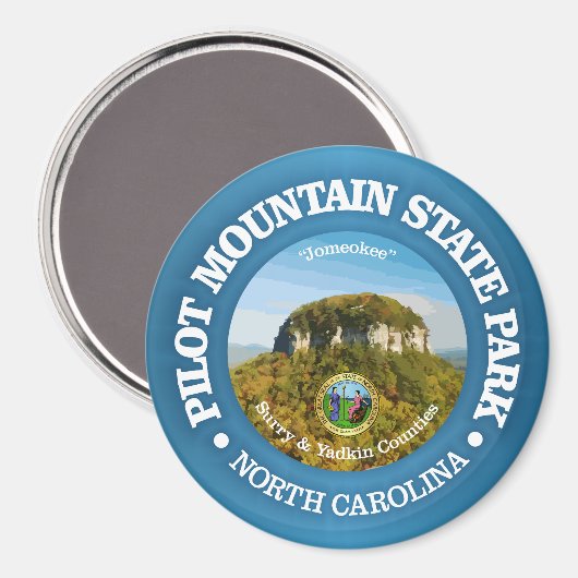 Pilot Mountain SP Magneet (Voorkant / Achterkant)