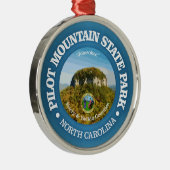 Pilot Mountain SP Metalen Ornament (Rechts)