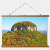 Pilot Mountain State Park in North Carolina Hangend Wandkleed (Voorkant)