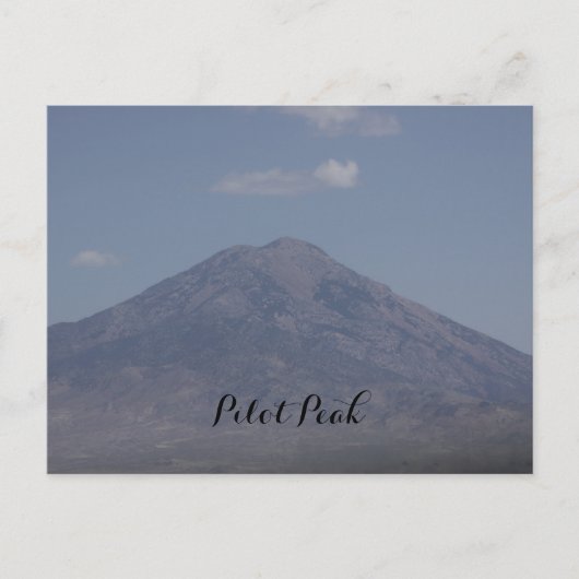 Pilot Peak Briefkaart (Voorkant)