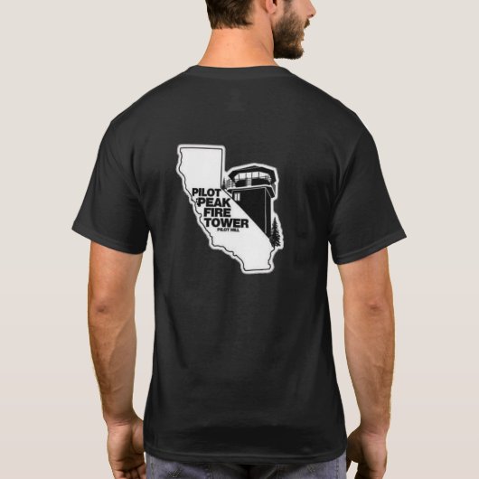 Pilot Peak Fire Tower T-shirt (Achterkant)