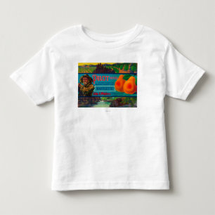 Pilot Pear Crate LabelEl Dorado County, CA Kinder Shirts