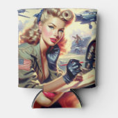  Pilot Pin Up Blikjeskoeler (Voorkant)