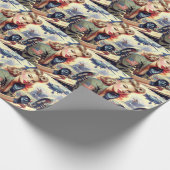  Pilot Pin Up Cadeaupapier (Hoek)