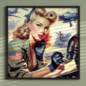  Pilot Pin Up Poster