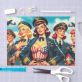  Pilot Pin-up Tissuepapier (Craft)