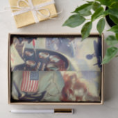  Pilot Pin Up Tissuepapier (Geschenk)