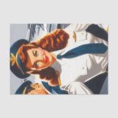 Pilot Pin-up Tissuepapier (Voorkant)