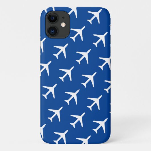 Pilot Plane Aviation Flying iPhone 11 Hoesje (Achterkant)